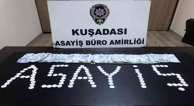 Kuşadasında kumara geçit yok:2 gözaltı
