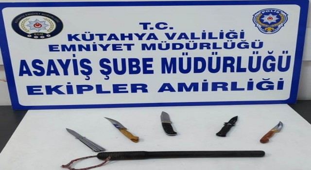 Kütahyada 497 şahıs, 185 aracın GBT kontrolü ve denetimi yapıldı