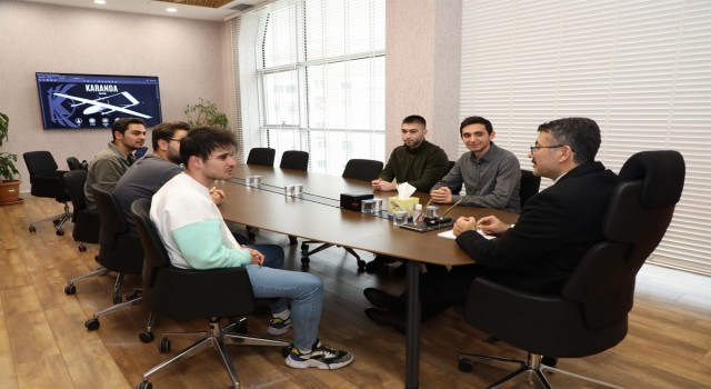 KÜTAVdan DPÜ KARANDA İHA Takımına maddi destek