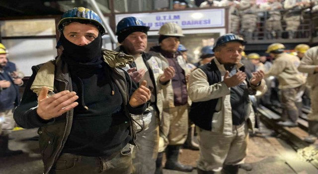Madenciler yeni kömür üretim panosunu dualarla açtı