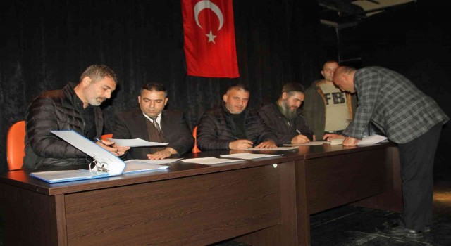 Malazgirtte SYDV mütevelli heyeti seçimi yapıldı