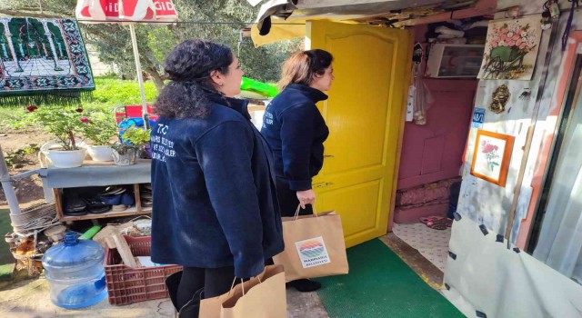 Marmaris Belediyesinin beslenme çantaları yüzleri güldürüyor