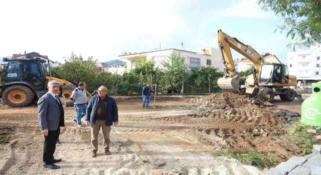 Marmariste İçmeler İsmet İnönü Caddesi yenileniyor