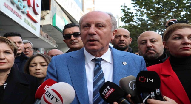 Memleket Partisi Genel Başkanı Muharrem İnce: “6lı masanın da sicili bozuk”