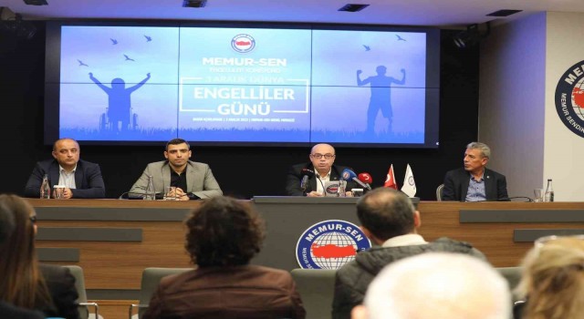 Memur-Sen Engelliler Komisyonundan engellilerin eşit haklara sahip olması için çağrı