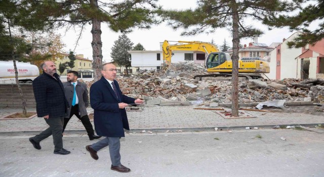 Merama yeni kazandırılan caddelerde çalışmalar sürüyor