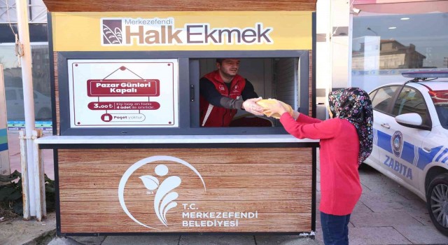 Merkezefendi Halk Ekmek büfe sayısı 14e yükseldi