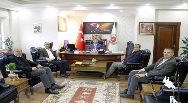 Mermerciler Derneğinden Başsavcı Dönmeze ziyaret
