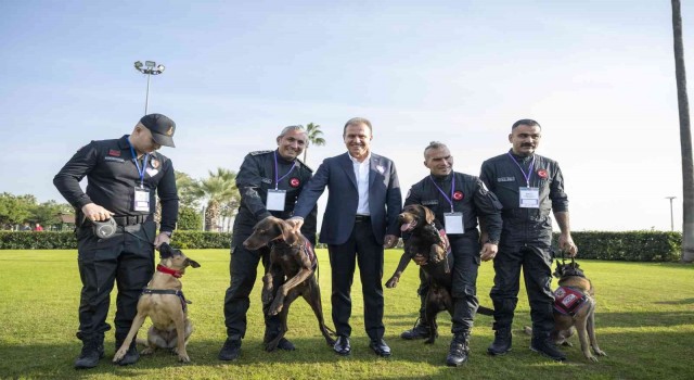 Mersinde Köpekli Arama Kurtarma Çalıştayı başladı