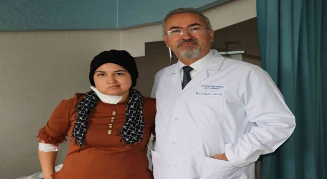 Mersinli hasta Lokman Hekim Van Hastanesinde sağlığına kavuştu