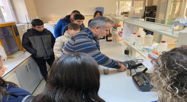 Mesleki ve teknik lise öğrencilerine organik tarım eğitimi verildi