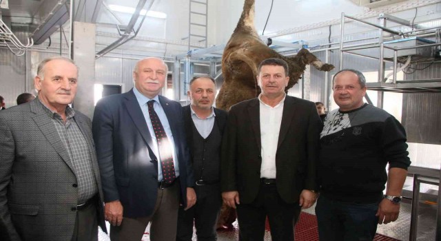 Mezbaha ve Hayvan Borsası Projesinde ilk kesim