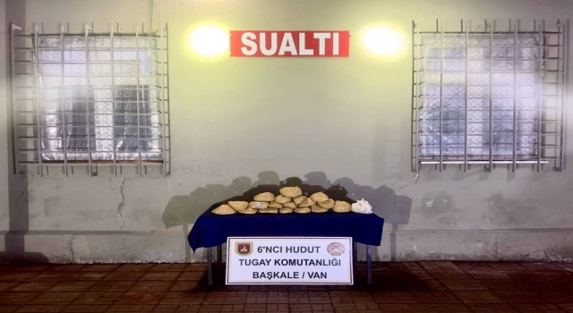 MSB Van hudut hattında 4 kilogram uyuşturucu ele geçirildiğini açıkladı