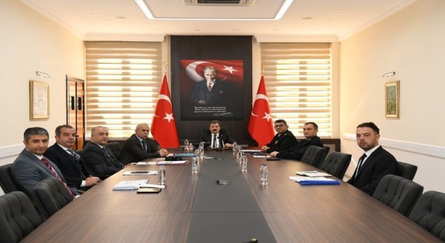 Muğlada güvenlik ve asayiş tedbirleri değerlendirildi