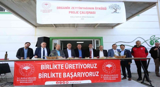 Muğlada Organik Zeytinyağının Öyküsü projesi tanıtım toplantısı gerçekleştirildi