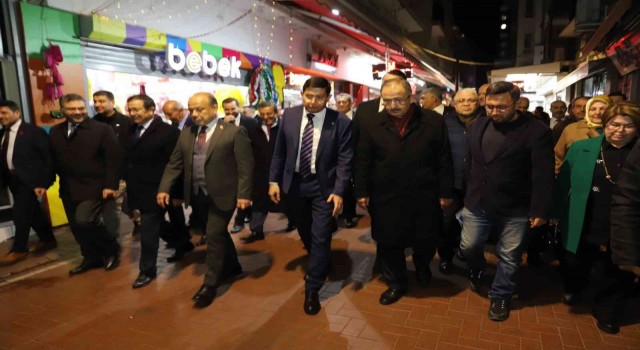 Nazillide Uzun Çarşı sağlıklaştırması için ön inceleme yapıldı