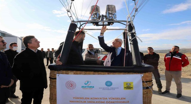 NEÜ, Konyada balon turizmini başlatmak için çalışmalarını sürdürüyor