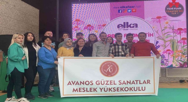 NEVÜ öğrencileri “Antalya Tıbbi ve Aromatik Bitkiler Fuarında