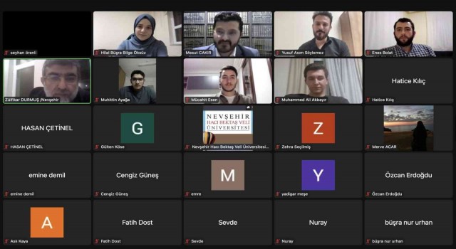 NEVÜde ‘Modern Dünyanın Anlam Arayışında Hadislerin Rolü seminer düzenlendi