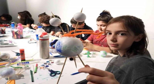 Öğrencilerden Astronomi Atölyesine yoğun ilgi