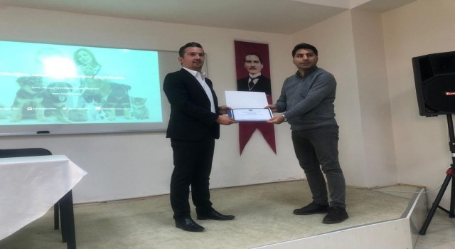 Öğrencilere veteriner hekimlik anlatıldı