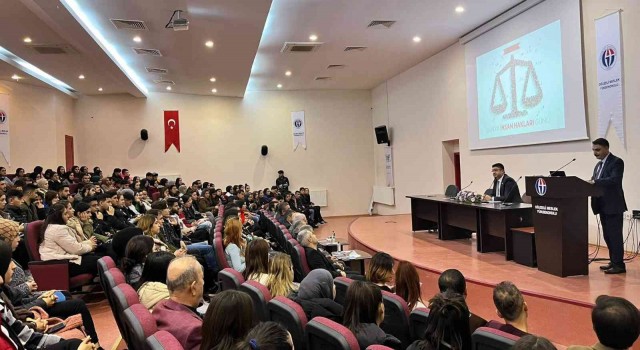 Oğuzeli MYOda İnsan hakları konferansı