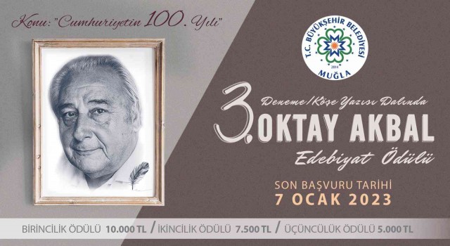 Oktay Akbal Edebiyat ödülü başvurusu 7 Ocakta sona eriyor