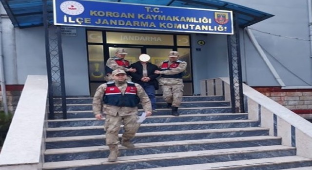 Orduda 9 yıldır firari olan suçlu jandarma ekipleri tarafından yakalandı