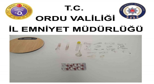 Orduda uyuşturucu operasyonlarında 4 kişi tutuklandı