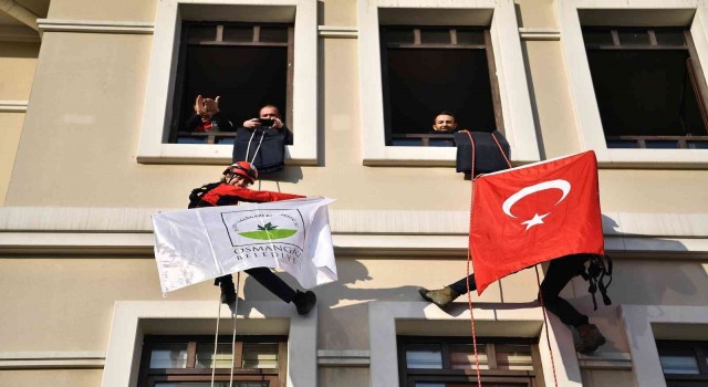Osmangaziden nefes kesen deprem tatbikatı