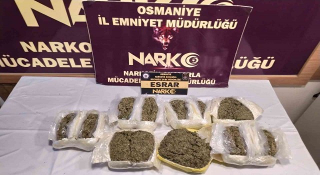 Osmaniyede narkotik operasyonlarına 4 tutuklama