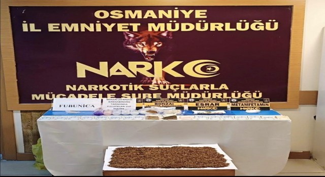 Osmaniyede narkotik operasyonlarına 9 tutuklama