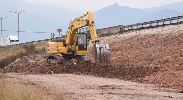 Osmaniye'de Otoban bağlantı yolu çalışmalarına başlandı