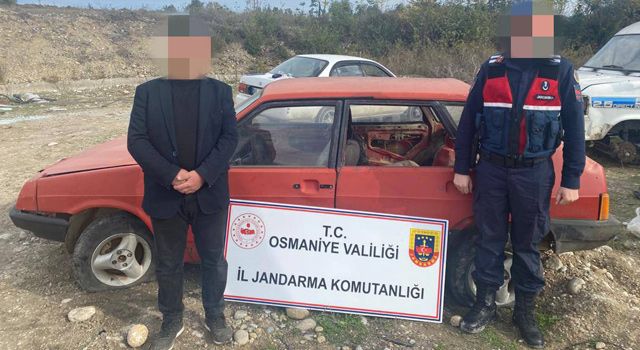 Osmaniye'de Otomobil çalanları Jasat yakaladı