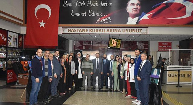 Osmaniye'de TRSM Danışanlarının eserleri Hastane’de sergilendi
