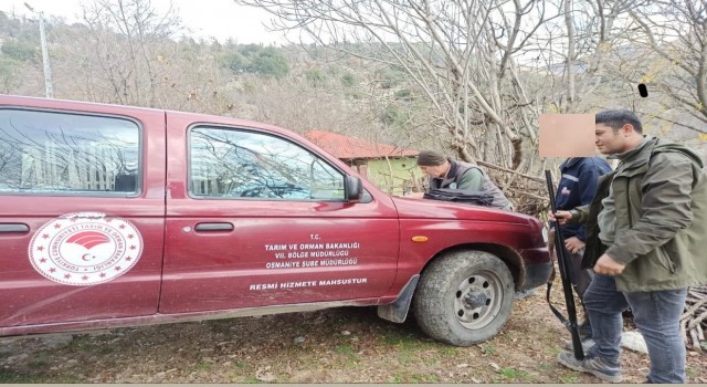 Osmaniyede yasa dışı avcılıkla mücadele
