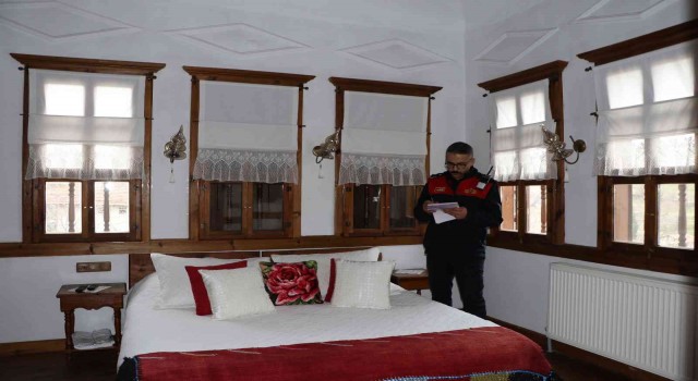 Osmanlı döneminden kalan konaklar yangına karşı korunuyor