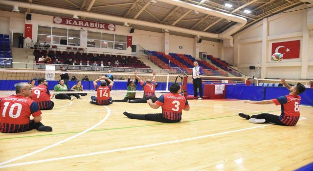 Oturarak Voleybol 1.Lig 1.Etap müsabakaları Karabükte başladı