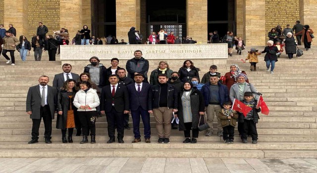Özel gereksinimli bireyler, Dünya Engelliler Gününde Anıtkabiri ziyaret etti