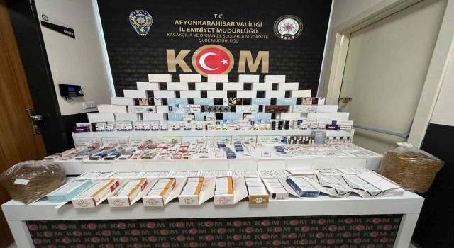 Polis operasyonda makaron ile cinsel gücü arttırıcı hap ele geçirdi