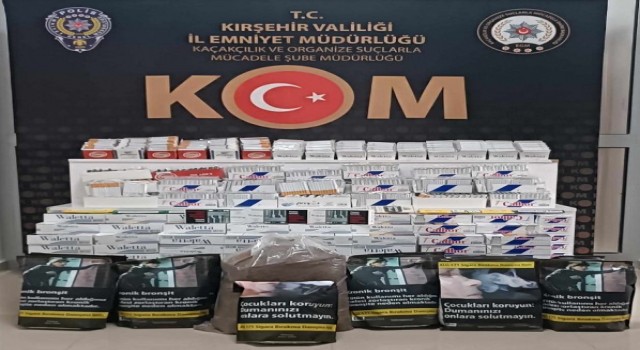 Polisten kaçak sigara operasyonu