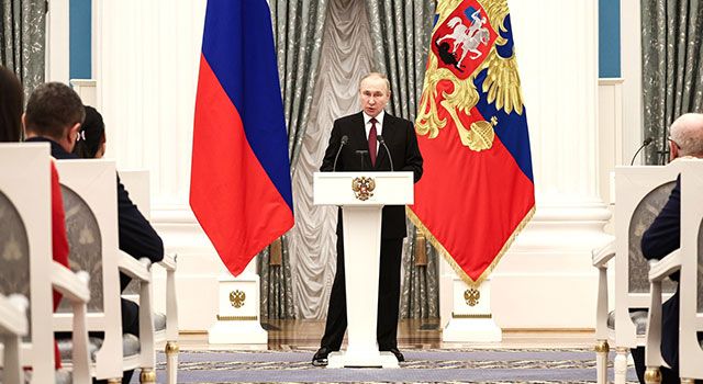 Putin: "Rusya, bir kez daha meydan okumayla karşı karşıya"