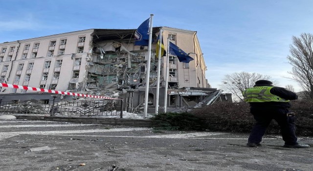 Rusyadan Kieve hava saldırısı: 1 ölü, 11 yaralı