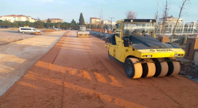 Sağlıklı Yaşam Parkına yeni yollar yapılıyor