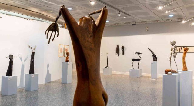 Saim Bugayın ‘Heykelin Sözü sergisi Kibele Sanat Galerisinde