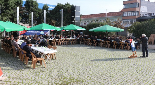 Salihlide şehitler anısına mevlit okutuldu