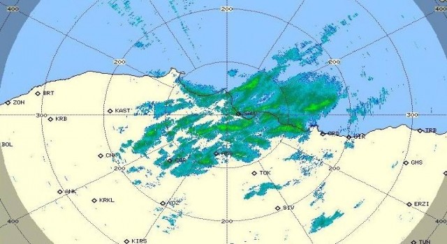 Samsunda metre kareye 65,1 kilo yağış düştü