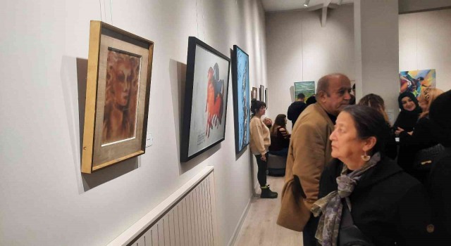“Sanathane Resim ve Heykel Koleksiyonu” sergisi Beyoğlunda açıldı