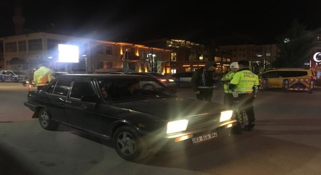 Sandıklıda asayiş ve trafik denetimi