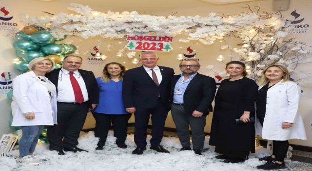 SANKO Üniversitesi Hastanesinde yeni yıl kutlandı